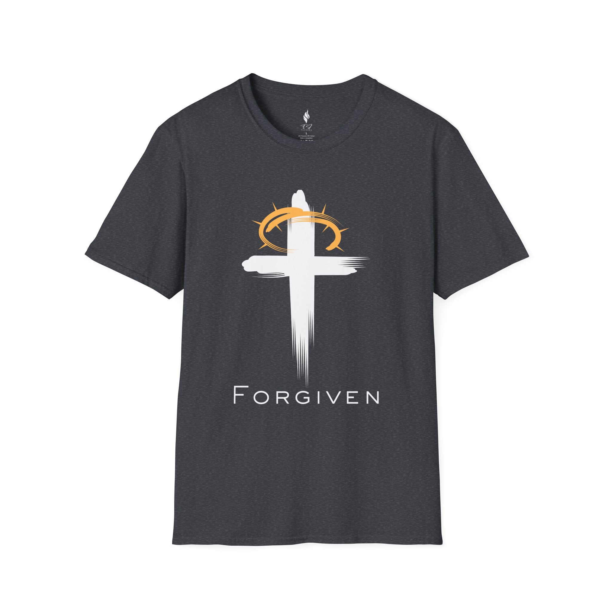 Forgiven Unisex Softstyle T-Shirt - Spiritual Inspiration Tee