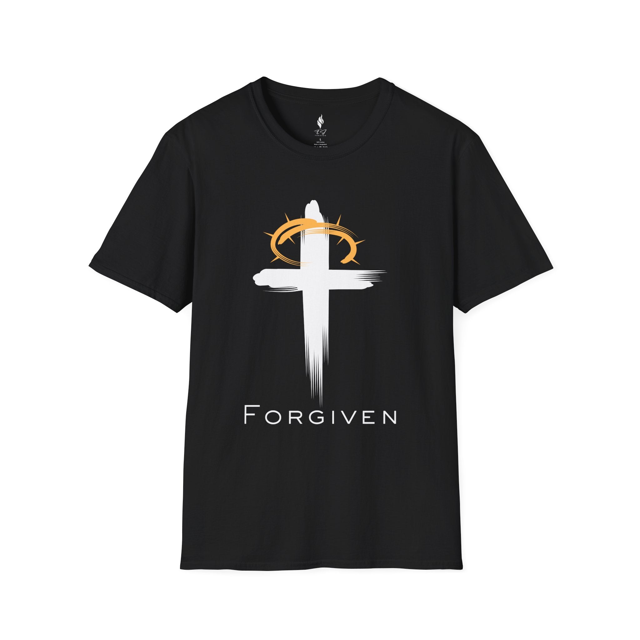 Forgiven Unisex Softstyle T-Shirt - Spiritual Inspiration Tee