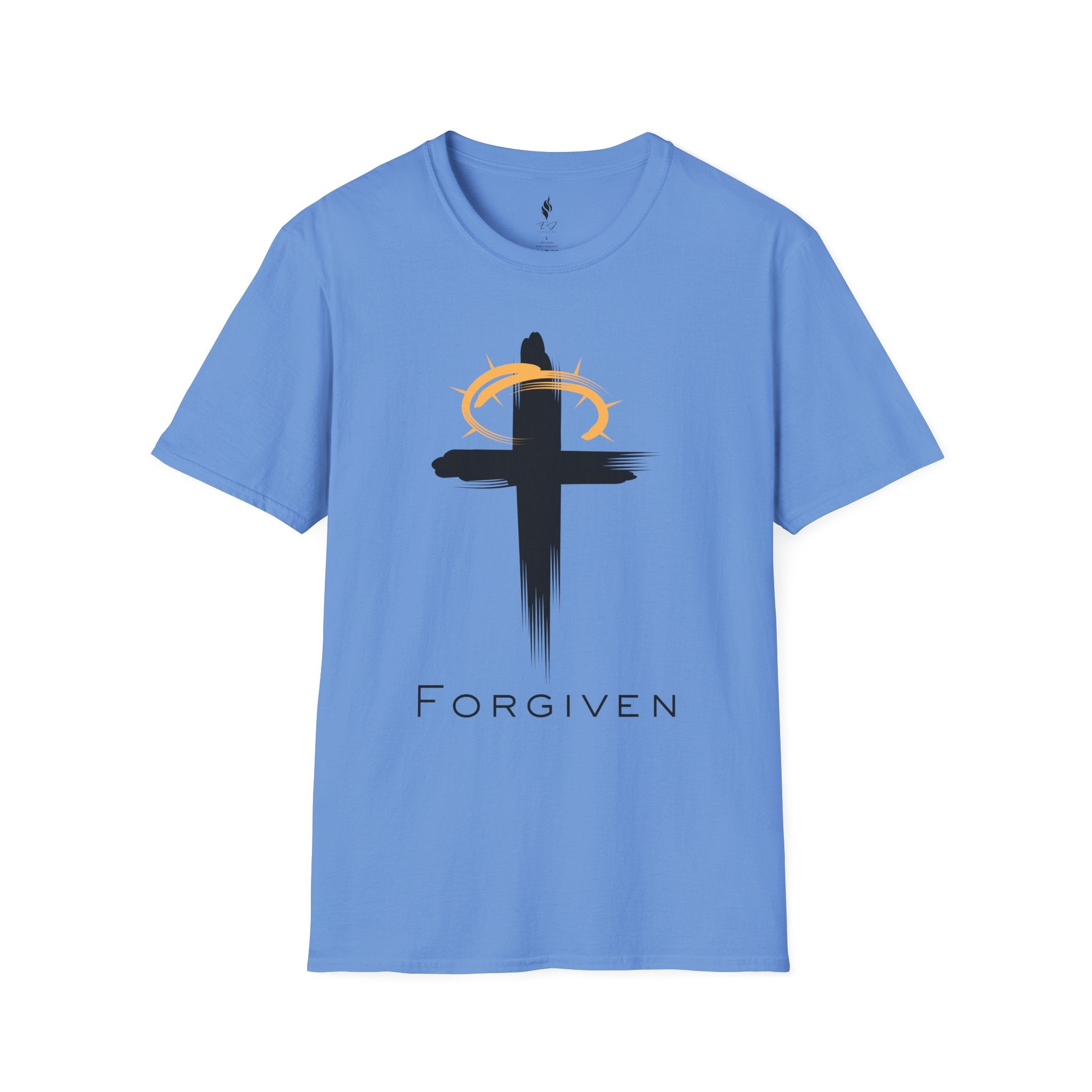 Forgiven Unisex Softstyle T-Shirt - Spiritual Inspiration Tee