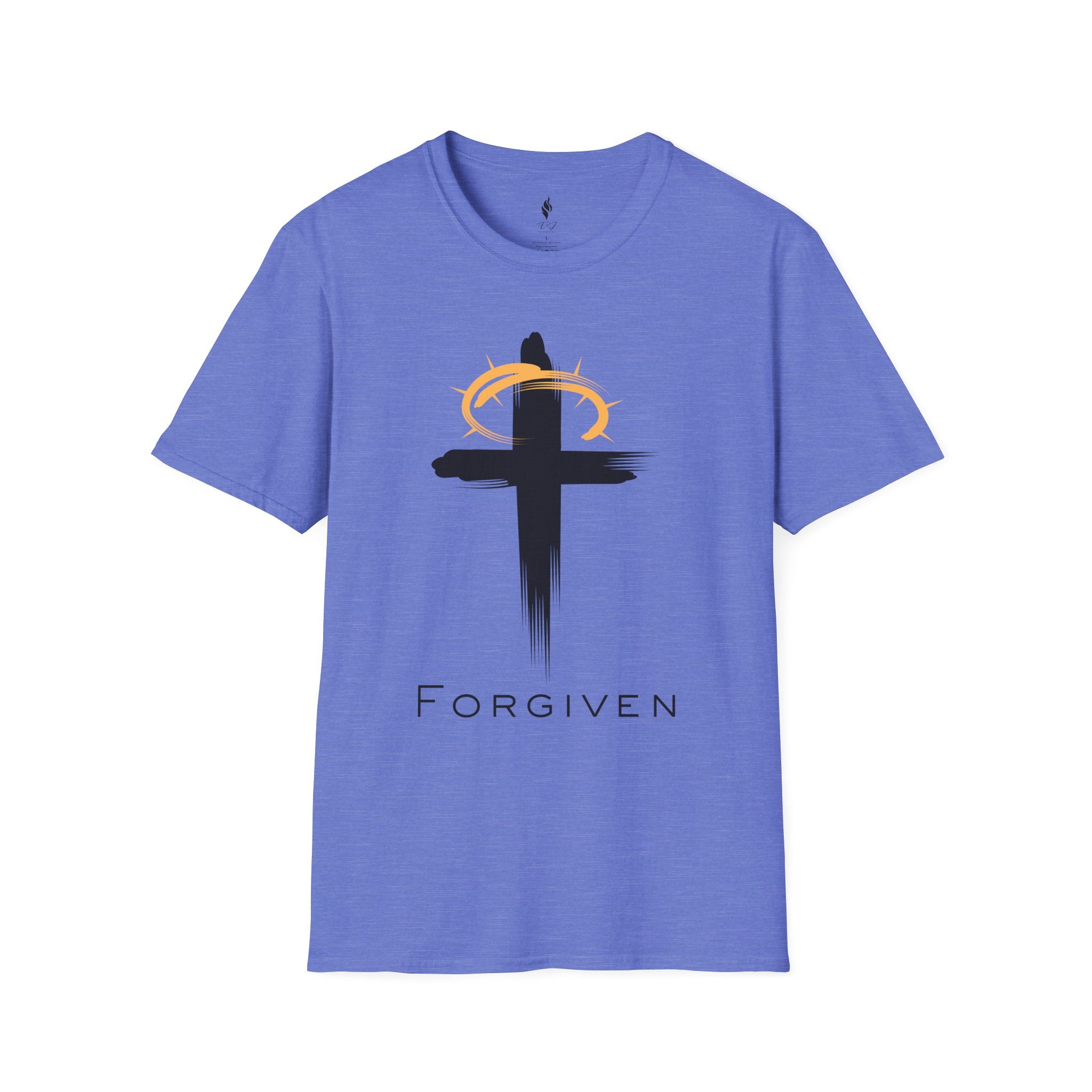 Forgiven Unisex Softstyle T-Shirt - Spiritual Inspiration Tee